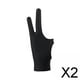 thumbnail image 1 of 2x Guantes de Dibujo Digital Hugo Guante de Dibujo para Mano Derecha Izquierda, 1 of 10