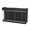Black, variant on 48" W x 22" D x 42" H - Tempered Glass Retail Display Case, Black Reception Desk, Retail Checkout Counter with Lockable Drawers, Suitable for Offices, Retail Stores and Boutiques