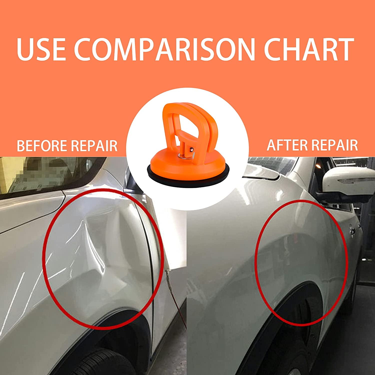 Buy SRJMH Powerful Car Dent Repair Kit - Suction Cup Dent Puller Handle  Lifter and Dent Repair Puller Online at Best Prices in India - JioMart.