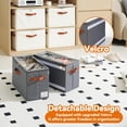 thumbnail image 3 of Organizador de Zapatos ISusaid Plegable con Divisores Ajustables para 32 Pares, 3 of 7