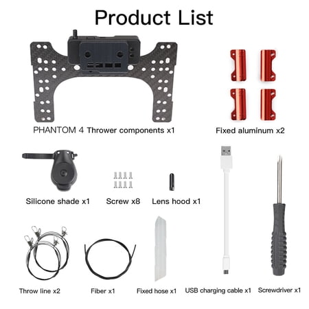 Plutyo Lightweight Thrower Aerial Thrower For DJI Phantom 2/3/4 Drone Accessories