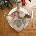 thumbnail image 2 of WOBOGO Vintage Rose Cloth Napkins 6 Pieces Soft Elegant Touch Durable Absorbent Quick Drying for Elegant Dining, 2 of 8