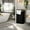 Black, variant on EASHZMFYTBF Laundry Hamper with Lid Cover - Sturdy Tall Bamboo Laundry Basket Clothes Organizer - Aesthetic Bedroom Fabric Bin - Big Bathroom Dirty Clothes Hamper - 100 Liters - Pink