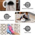 thumbnail image 5 of Extra Long Hallway Runner Rug: Home Runners for Porch Entryway Living Room Dining Room - Stain and Water Resistant Rugs with Non-Slip Backing - Soft Low-Pile Moroccan Carpet 12ft Beige Dusty Pink, 5 of 5