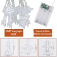 thumbnail image 4 of 20 luces LED decorativas para habitación de niños, astronauta, nave espacial, cohete, espacio exterior, decoración de habitación temática de galaxia, ventana de pared, habitación o guardería para, 4 of 5