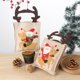 thumbnail image 2 of RV Bolsa de regalo de navidad lindo muñeco de nieve alce bordado bolsa de regalo ciervo cuerno bolsillo bolsa de dulces 28.5 * 15 cm Sincero Electrónica, 2 of 5
