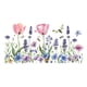 thumbnail image 1 of decorativos florales para pared, adhesivos florales autoadhesivos, floral para fiestas, murales artísticos para sala de juegos,, 1 of 8