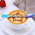 thumbnail image 6 of LEORX 5pcs Reusable Travel Utensils Set Anti-rust Tableware for Coffee Time with Boot Shape Bag, 6 of 8