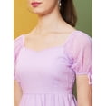 thumbnail image 4 of Globus Women Lavender Fit & Flare Dress, 4 of 5