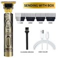 thumbnail image 1 of Máquina de corte de pelo T9 USB para hombre, Afeitadora eléctrica profesional para peluquero, bigote, inalámbrica qym unisex, 1 of 2