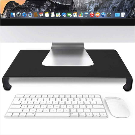 Vonky SENZANS Multifunctional Small Desktop Laptop Stand Aluminum Alloy Monitor Holder Space Bar Desk Riser for iMac MacBook - image 1 of 9