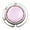 Pink, variant on Tooloflife Mini Round Purse Hook Glass Design, White