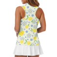 thumbnail image 5 of Whosucclay Lemon Flowers Womens Golf Shirt for Ladies, Breathable Golf Shirts Sleeveless Soft Golf Top, 5 of 8