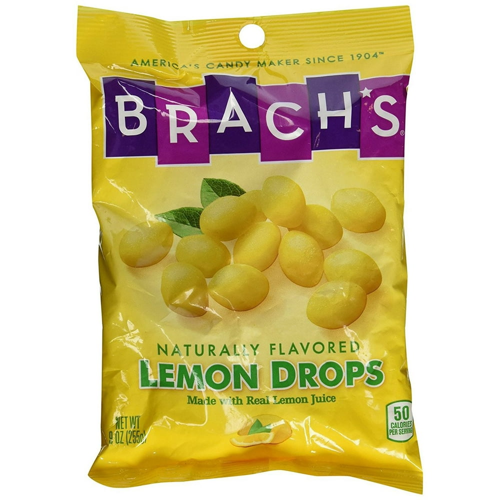 12 PACKS : Brach's, Lemon Drops, 9oz Bag - Walmart.com - Walmart.com