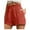 Red, variant on gakvbuo Summer Running Shorts With Pocket For Women Sweat Shorts Drawstring Waist Skirt Gym Yoga Athletic Workout Biker Shorts