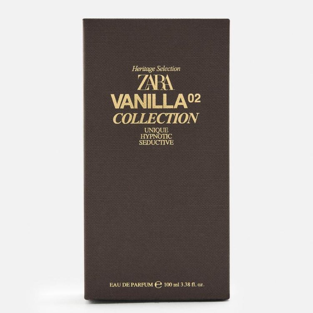 Zara Vanilla Collection 02 Cologne for Men EDP Eau de Parfum 100ml (3.38 fl. oz.)
