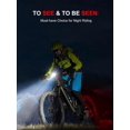 thumbnail image 5 of Super Bright Bike Light Set, Bicycle USB Rechargeable LED Light, Night Cycling Bike Light, Bicycle Front and Tail Light, 5 of 5