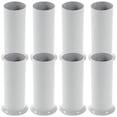 thumbnail image 1 of 6pcs Chandelier Lamp Base Sleeves Metal Candle Light Bulb Socket Covers Light Fixture, 1 of 8