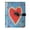 Blue Heart Cat, variant on DIY Blue Heart Cat Printed Microfiber Leather Notebook 9.2x6.7" Refillable Binder Journal with Pen Loop&Pockets 100 Sheets
