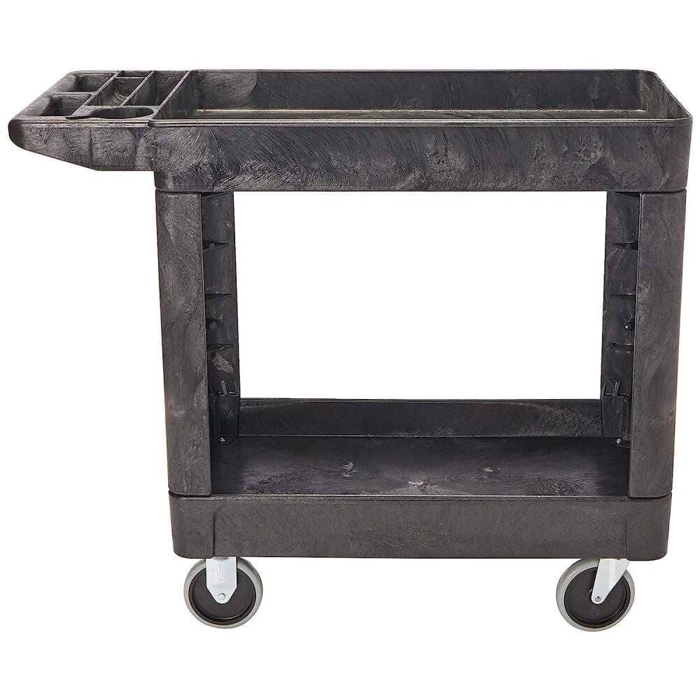 17.13 in. x 21.5 in. x 7 in. Undivided 7.6 Gallon Bus/Utility Box - Gray