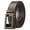 1166GT-Brown, variant on Ratchet Belt for Men, Mens Dress Belt Leather Automatic Adjustable Click Buckle Belts(1166GS-Brown)