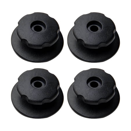 Pretyzoom 4Pcs Universal Car Trunk Hooks Black Metal Hooks for Easy Installation and Storage Fixing