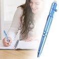 thumbnail image 1 of Retractable Erasable Gel Pen, 0.5mm Smooth Writing for Planner, Note Taking Marker – 1 Piece, Blue, 1 of 5
