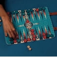 thumbnail image 4 of Backgammon Game Chronicle Books Pendleton Travel-Ready, 4 of 5