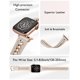 thumbnail image 3 of Correa de piel Minyee para Apple Watch 38/40/41/42/44/45/49 mm para mujer, 3 of 6