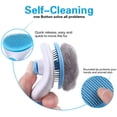 thumbnail image 5 of Cat Brush, Self-Cleaning Slicker Brush, Removes Undercoat Cat Comb, Dog Brush, Fit Short to Long All Cat Dog Rabbit etc Pet, 5 of 5