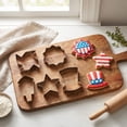 thumbnail image 5 of Cook with Color 7-Piece Stainless Steel Holiday Cookie Cutter Set, Decorative Bow Shapes, 5 of 5