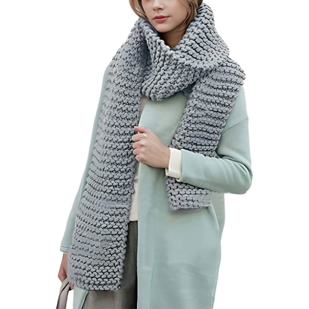 Bufanda de moda Qarigey para mujer gris