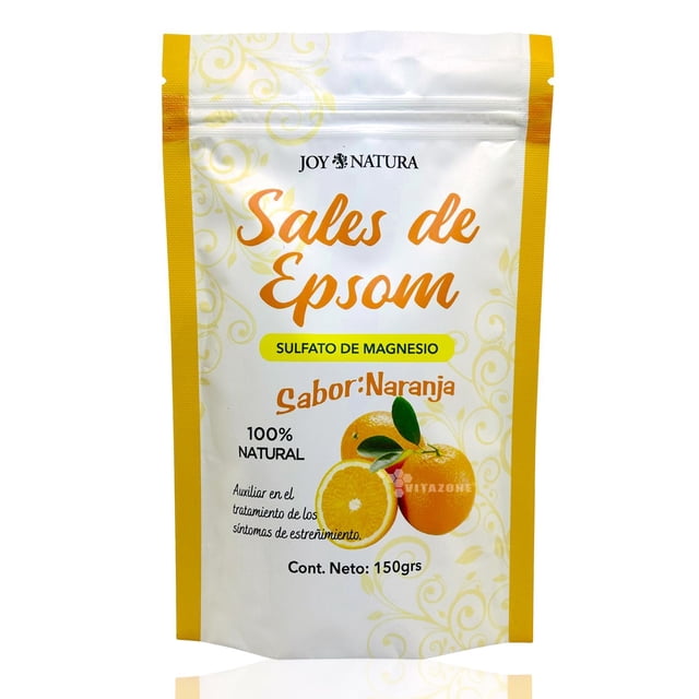 Sal de Epsom Joy Natura Sulfato de Magnesio 150 grs