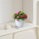 thumbnail image 1 of Bonsái de flores artificiales | Arreglo floral artificial para decoración del hogar | Planta de plástico realista para sala de estar, oficina, centro de mesa de boda | Juego de 6 estilos, 1 of 6