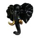 thumbnail image 2 of 2 uds., Colgante de puerta de pared con cabeza de animal decorativo, perchero de resina, gancho para sombrero, perchero Soledad Gancho decorativo de resina, 2 of 10