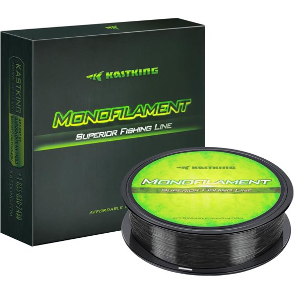 KastKing Premium Monofilament Fishing Line - Abrasion Resistant Mono Line Nylon Material Fishing Line-300YDS