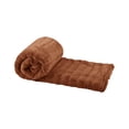 thumbnail image 3 of Home Soft Things Super Soft Decorative Throw Blanket - Umber - 60" x 80" Jumbo, 3 of 8