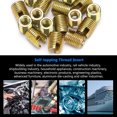 thumbnail image 3 of 20-Piece Set of High-Quality Carbon Steel Self-Tapping Thread Inserts (M10x1.5 Inner, M14x1.5 Outer) for Automotive, Construction, and Industrial Applications, 3 of 6