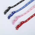 thumbnail image 2 of Juego de 4 Uds. De Collar para gatito ajustable (22,5-27,5 cm) con campana y hebilla de seguridad, Collar para gato, gatito y cachorro, 2 of 5