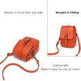 thumbnail image 7 of Kwuty Vintage Crossbody Phone Bag for Women, Small PU Leather Shoulder Purse and Handbag with Tassel&Rivet Decoration, 7 of 7