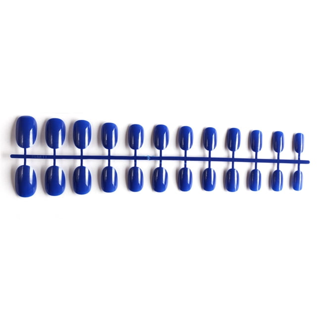 Vogacara 24 piezas de accesorios de manicura para uñas falsas, accesorios para mujeres, decoraciones para manos, uñas postizas Juegos de manicura Azul Vogacara CE011421-04