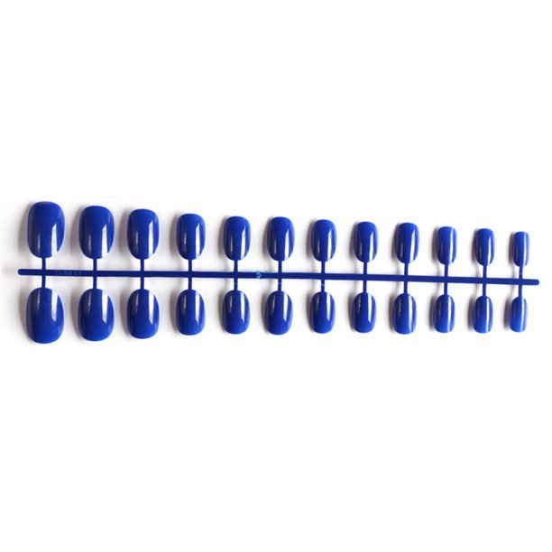 Vogacara 24 piezas de accesorios de manicura para uñas falsas, accesorios para mujeres, decoraciones para manos, uñas postizas Juegos de manicura Azul Vogacara CE011421-04