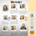 thumbnail image 3 of GK HAIR Global Keratin The Best (3.4 Fl Oz/100ml) Smoothing Keratin Hair Treatment - Professional Brazilian Complex Blowout Straightening For Silky Smooth & Frizz Free Hair - Formaldehyde Fr, 3 of 7