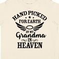thumbnail image 4 of Inktastic Handpicked for Earth by My Grandma in Heaven Angel Wings Boys or Girls Toddler T-Shirt, 4 of 5