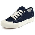 thumbnail image 5 of JENN ARDOR Women's Canvas Fashion Sneakers Comfortable Low Top Lace Up Comfortable Casual Shoes Walking Flats, 5 of 9