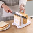 Yguping Foldable Bread Slicer DIY Toast Loaf Slicing Machine