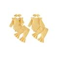 thumbnail image 2 of RUINIXCW Baby Girls Fall Outfits Long Sleeve Striped Romper + Pants + Headband, 2 of 8