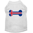 thumbnail image 6 of Pet Dog  Cat Shirt Screen Printed, "Bone Shaped Iceland Flag", 6 of 10