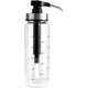 thumbnail image 1 of Botella sellada de vidrio con dispensador de miel de 300ml, botella de especias a prueba de fugas compatible con la cocina del hogar (negro) Afortunado Sencillez, 1 of 4