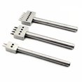 thumbnail image 2 of 5mm DIY Prong Diamond Chisel Leather Craft Tools Hole Punch Tool Set Kit (Four Holes), 2 of 8